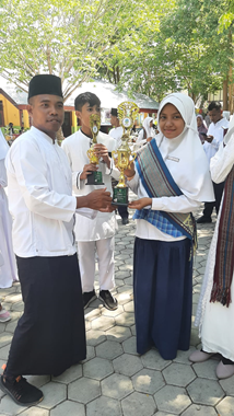 Peserta Upacara Hari Santri dan Pemenang Lomba Hari Santri 2022