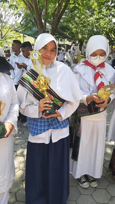 Peserta Upacara Hari Santri dan Pemenang Lomba Hari Santri 2022