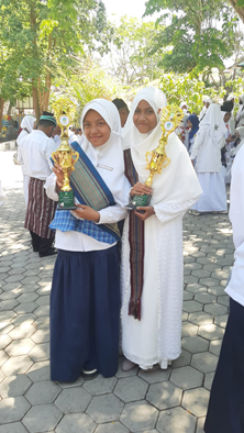 Peserta Upacara Hari Santri dan Pemenang Lomba Hari Santri 2022