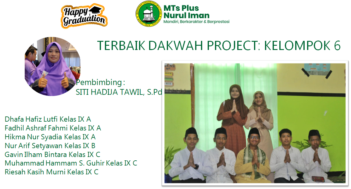 Terbaik Dakwah Project Kelompok 6